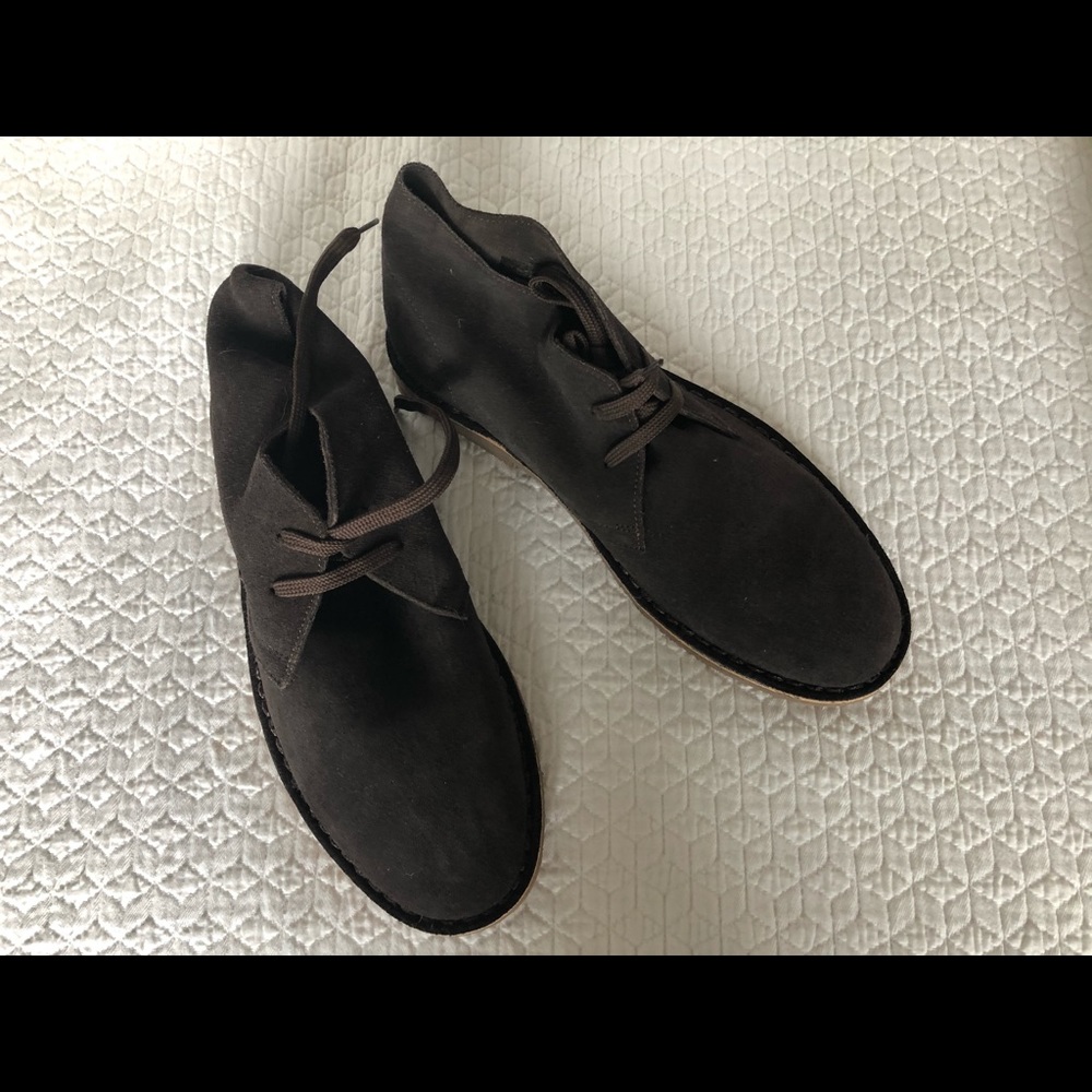 Robert Wayne brown leather shoes